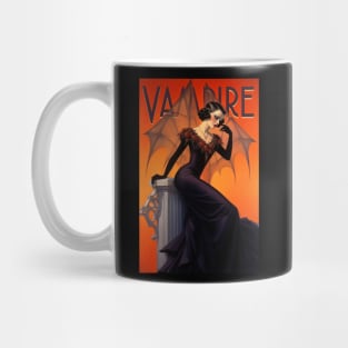 Art Deco Vampire Mug